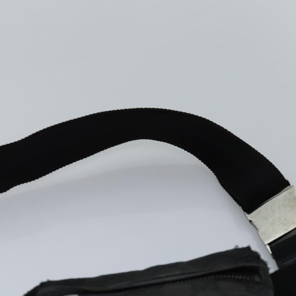 GUCCI GG Canvas Waist bag Black 28566 bs15213