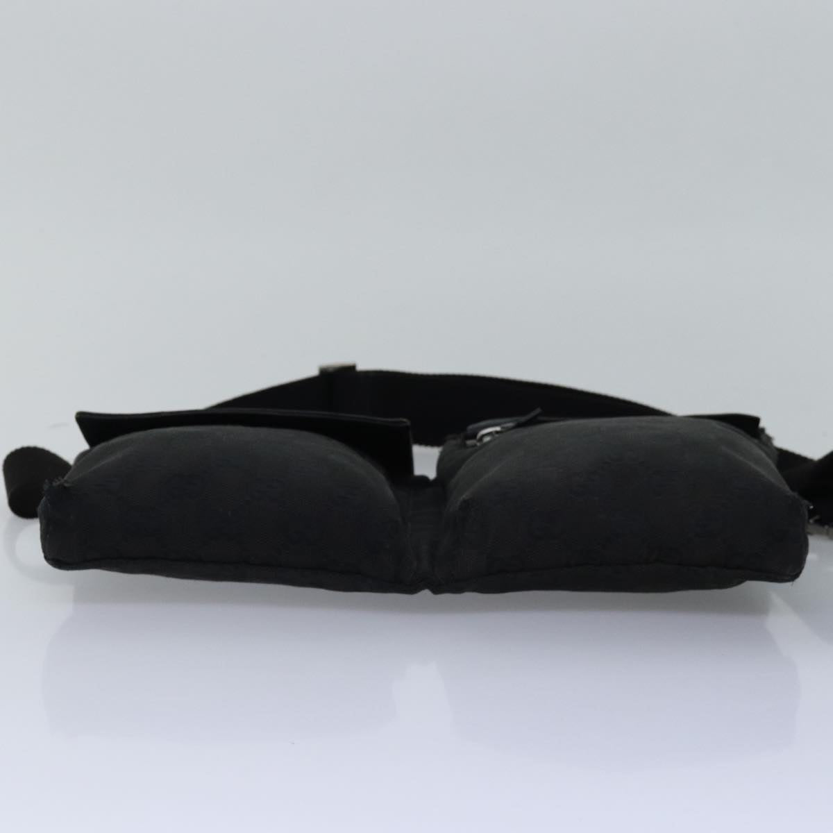 GUCCI GG Canvas Waist bag Black 28566 bs15213