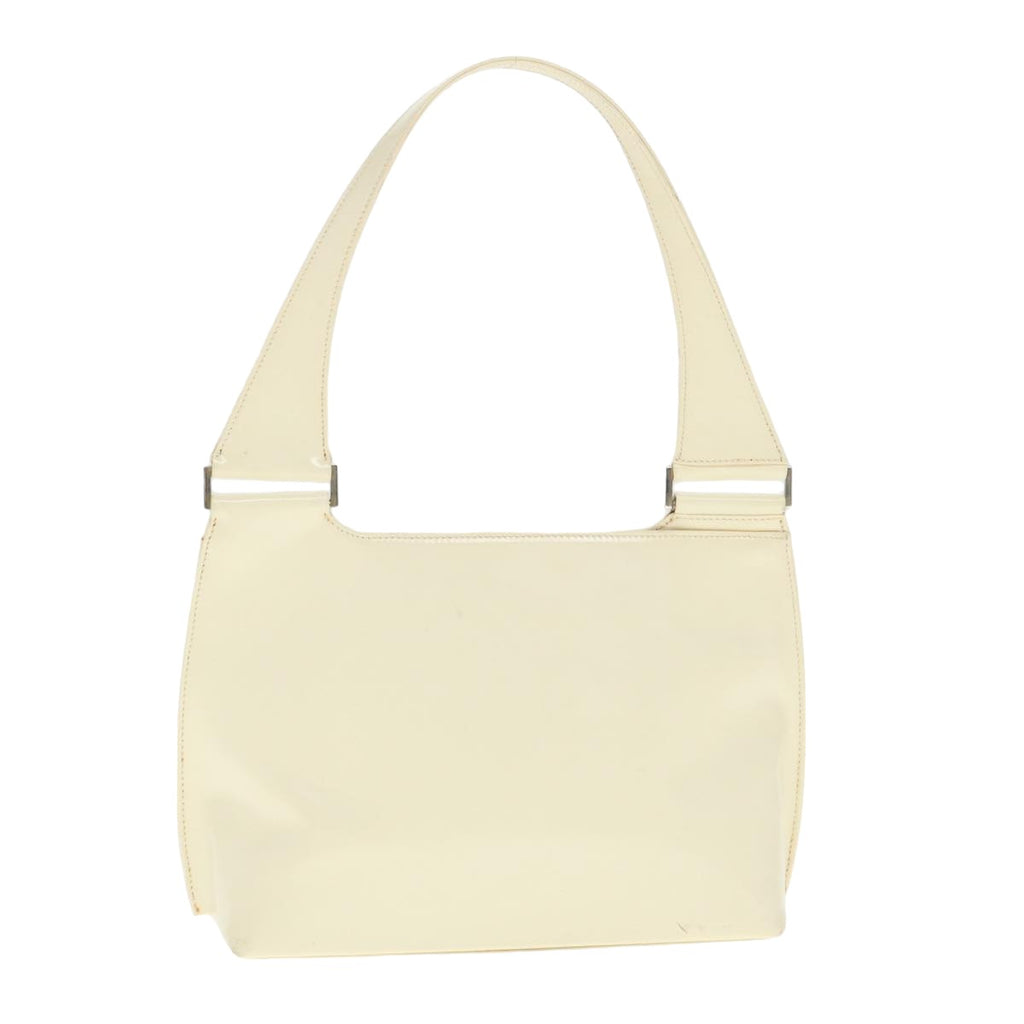 GUCCI Hand Bag Enamel White 001 3119 bs15230
