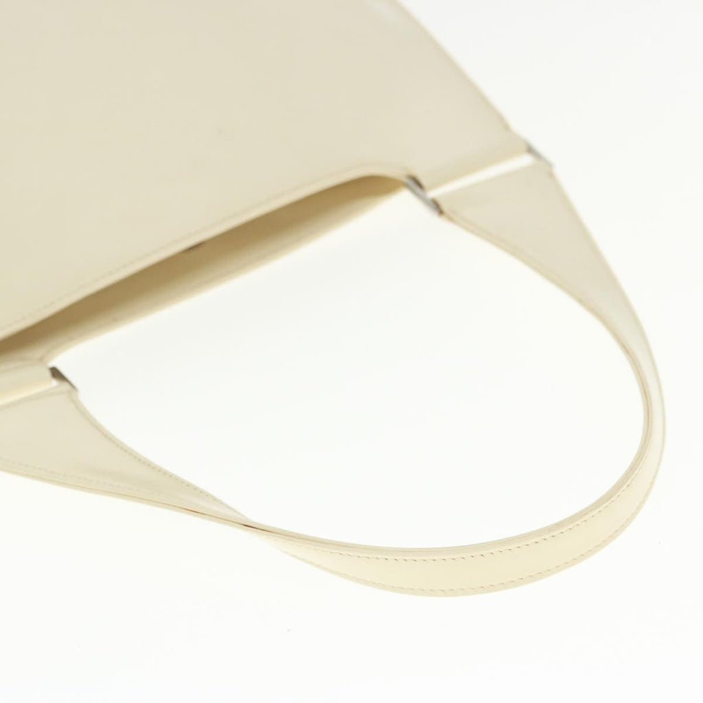 GUCCI Hand Bag Enamel White 001 3119 bs15230