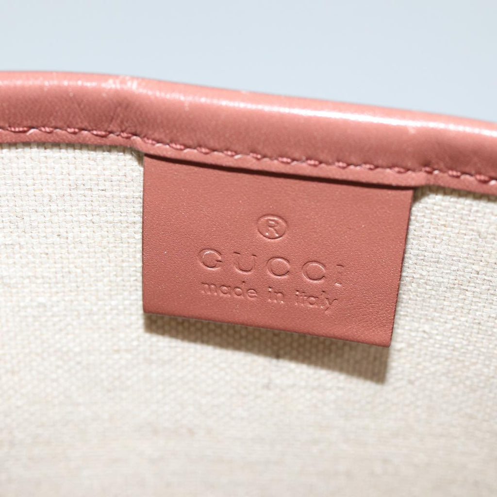GUCCI GG Supreme Tote Bag PVC Leather Beige 309499 bs15250