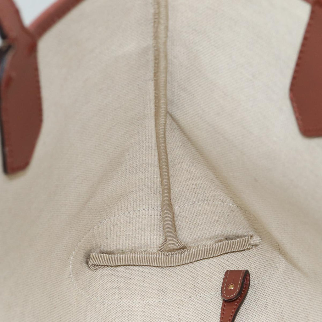 GUCCI GG Supreme Tote Bag PVC Leather Beige 309499 bs15250