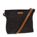 GUCCI GG Canvas Shoulder Bag Brown 314529 bs15251