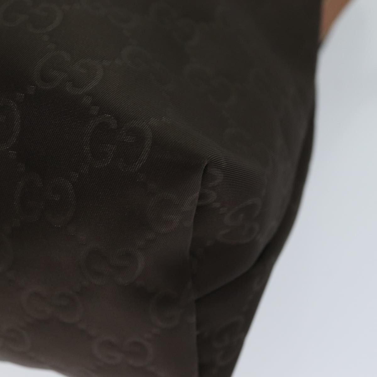 GUCCI GG Canvas Shoulder Bag Brown 314529 bs15251
