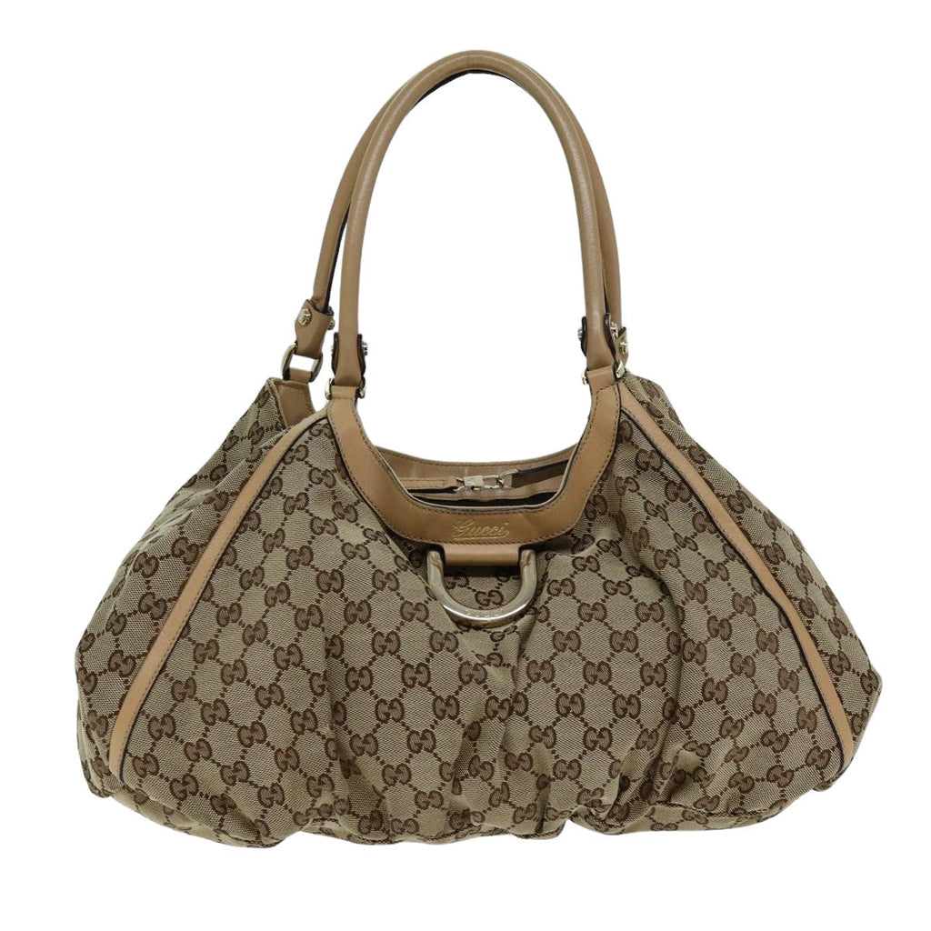 GUCCI GG Canvas Abbey Tote Bag Beige 189835 bs15252