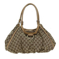 GUCCI GG Canvas Abbey Tote Bag Beige 189835 bs15252