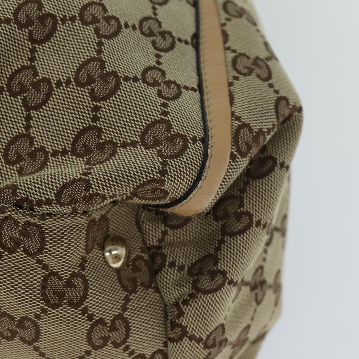 GUCCI GG Canvas Abbey Tote Bag Beige 189835 bs15252