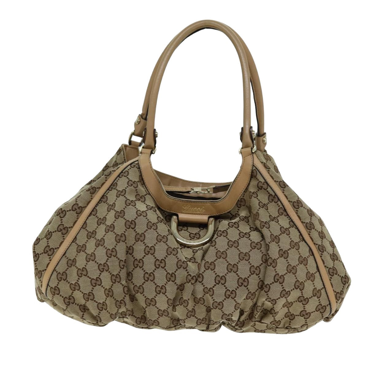 GUCCI GG Canvas Abbey Tote Bag Beige 189835 bs15252