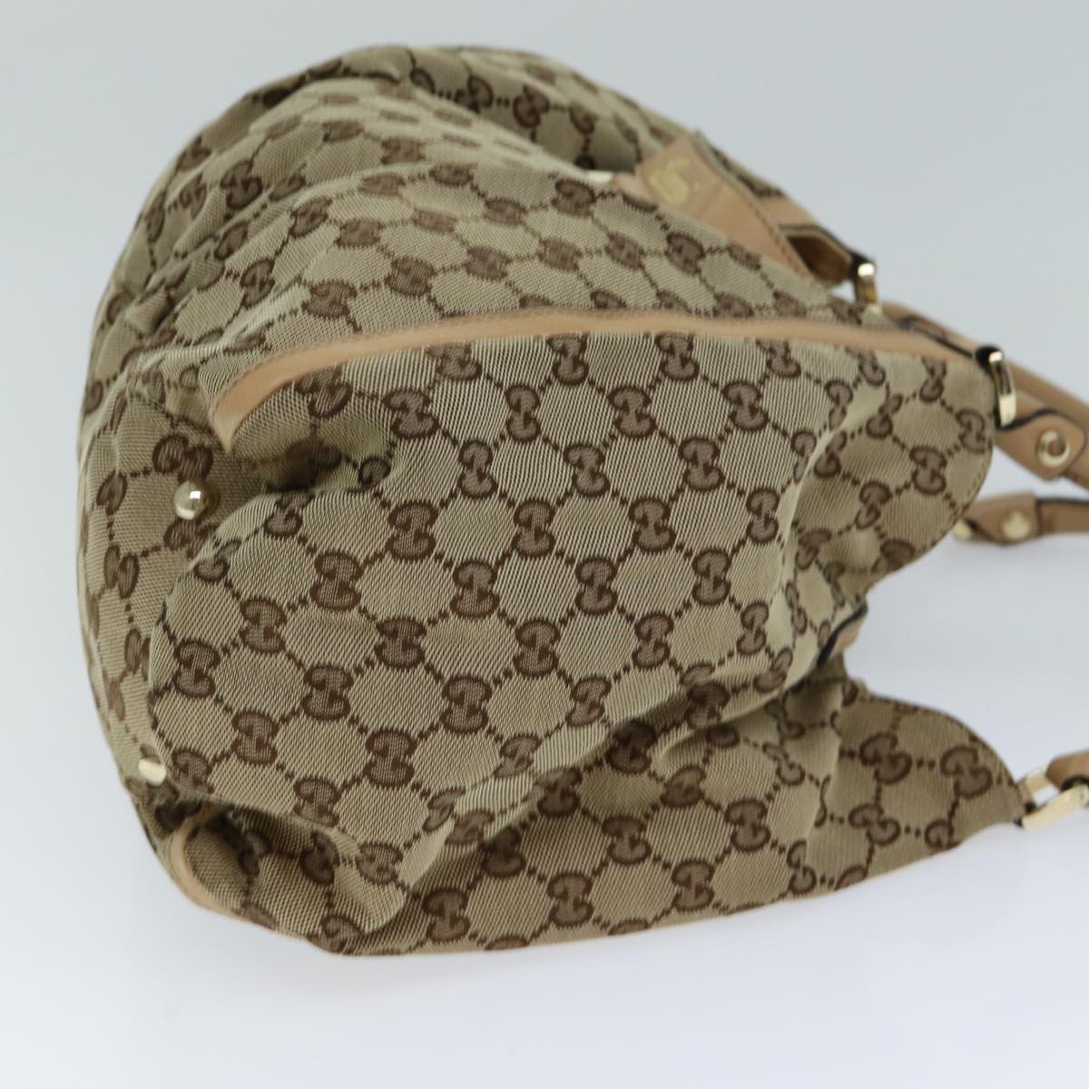 GUCCI GG Canvas Abbey Tote Bag Beige 189835 bs15252