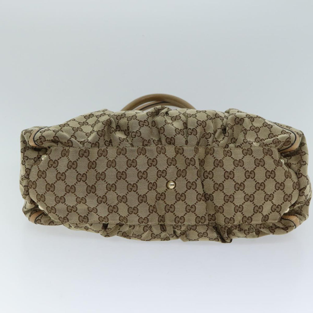 GUCCI GG Canvas Abbey Tote Bag Beige 189835 bs15252