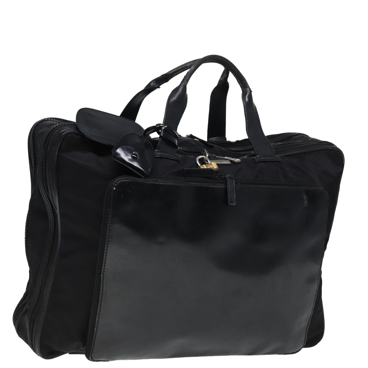 GUCCI Business Bag Nylon patent leather Black 010 1553 0302 10 bs15253