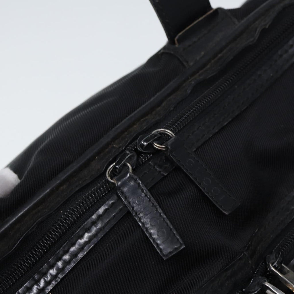 GUCCI Business Bag Nylon patent leather Black 010 1553 0302 10 bs15253