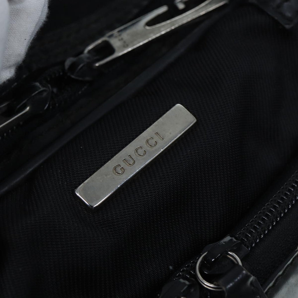 GUCCI Business Bag Nylon patent leather Black 010 1553 0302 10 bs15253