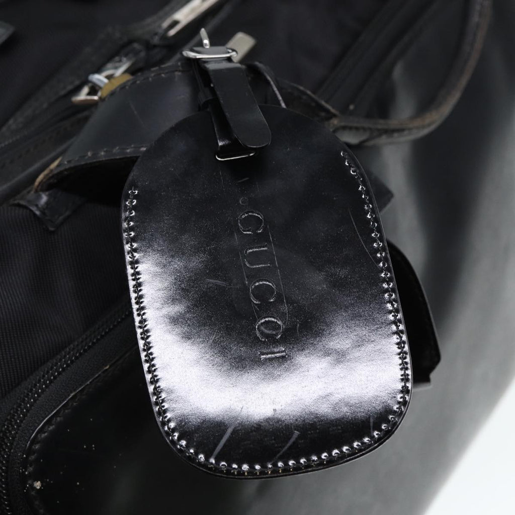 GUCCI Business Bag Nylon patent leather Black 010 1553 0302 10 bs15253