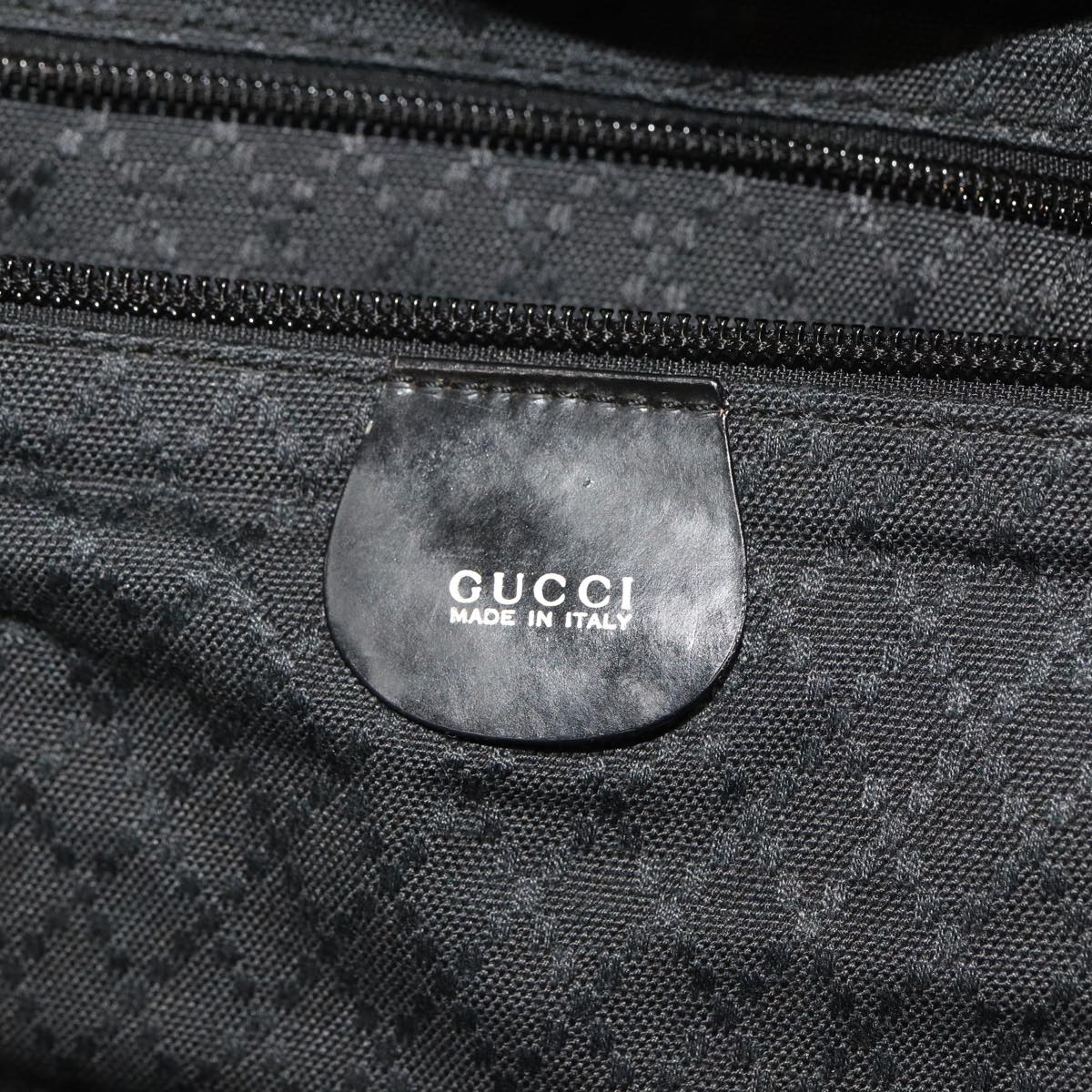 GUCCI Business Bag Nylon patent leather Black 010 1553 0302 10 bs15253