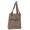 GUCCI GG Supreme Web Sherry Line Tote Bag PVC Black Red 39 02 003 bs15254