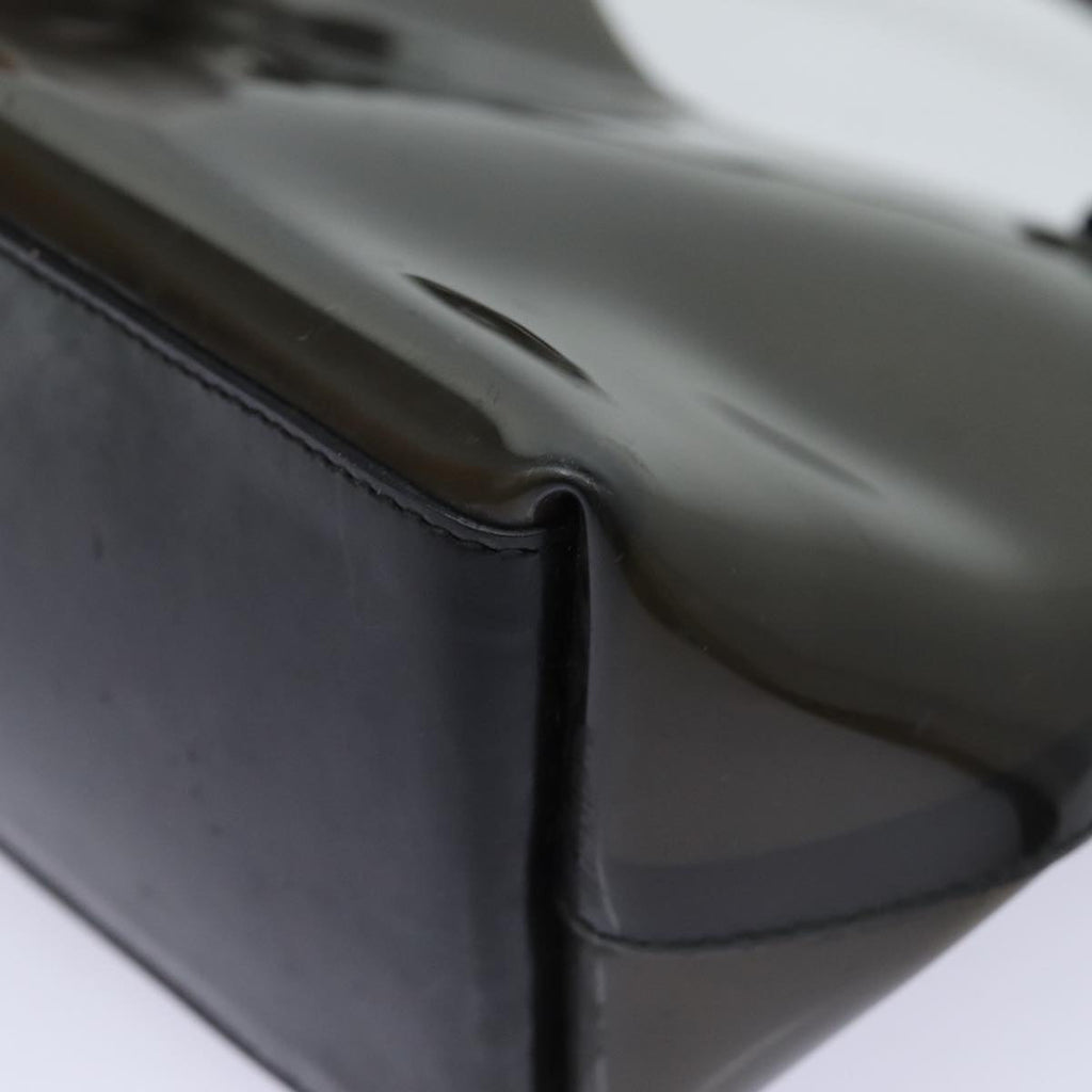 GUCCI Hand Bag Vinyl Black 001 2058 1883 bs15260