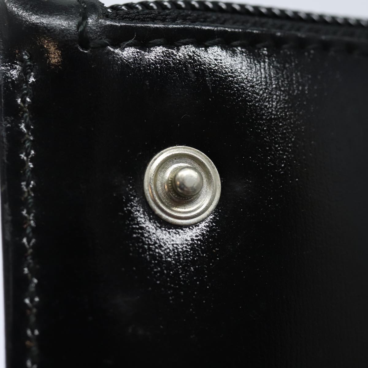 GUCCI Hand Bag Vinyl Black 001 2058 1883 bs15260