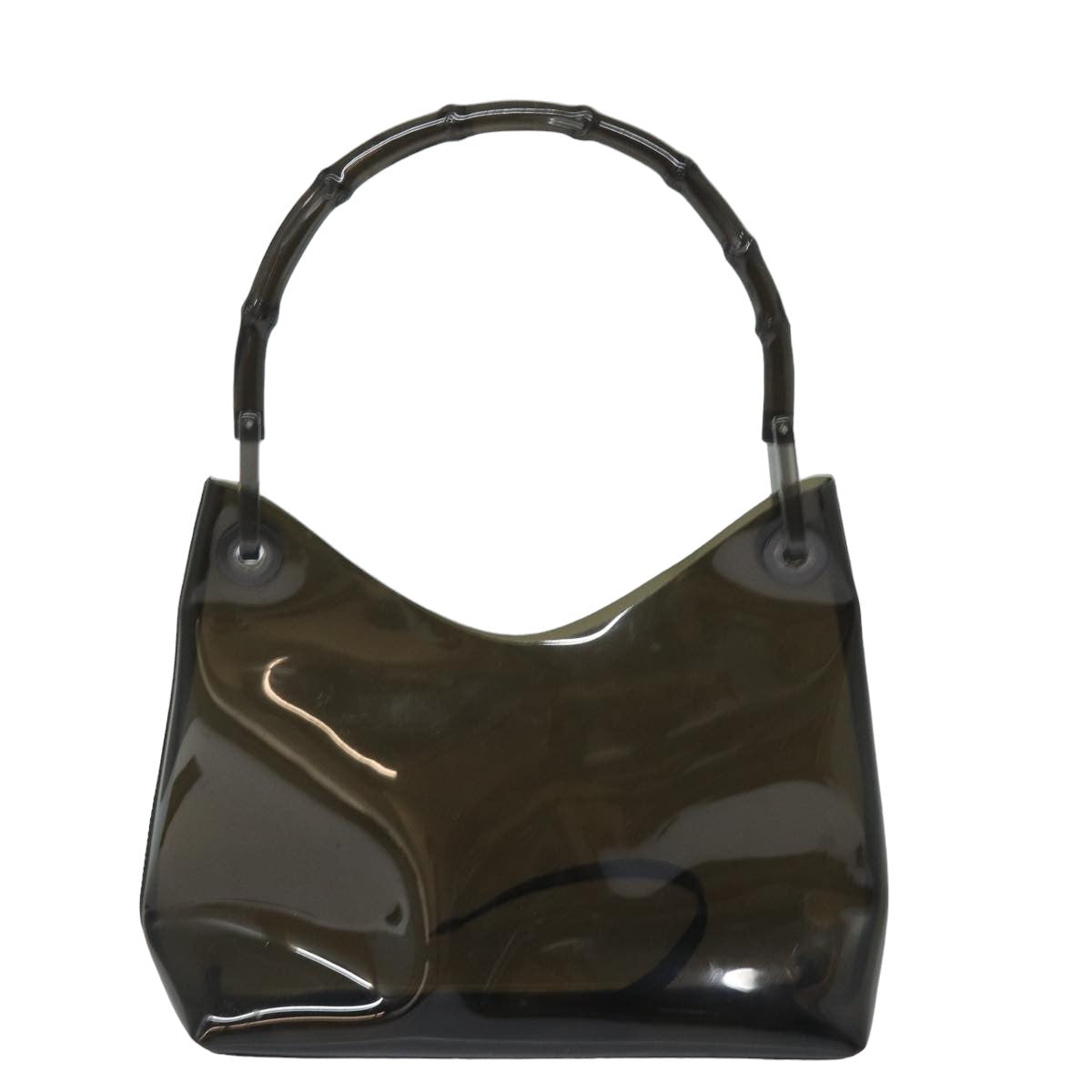 GUCCI Hand Bag Vinyl Black 001 2058 1883 bs15260