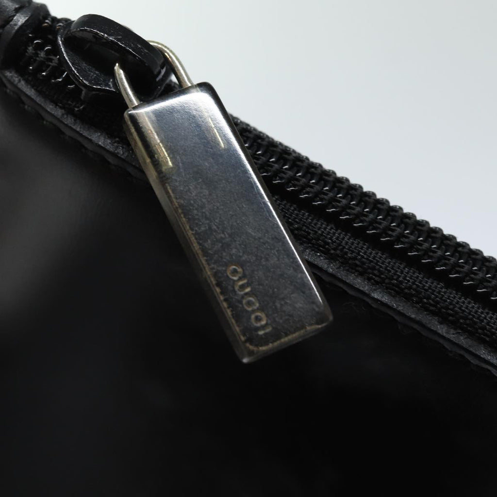 GUCCI Hand Bag Vinyl Black 001 2058 1883 bs15260