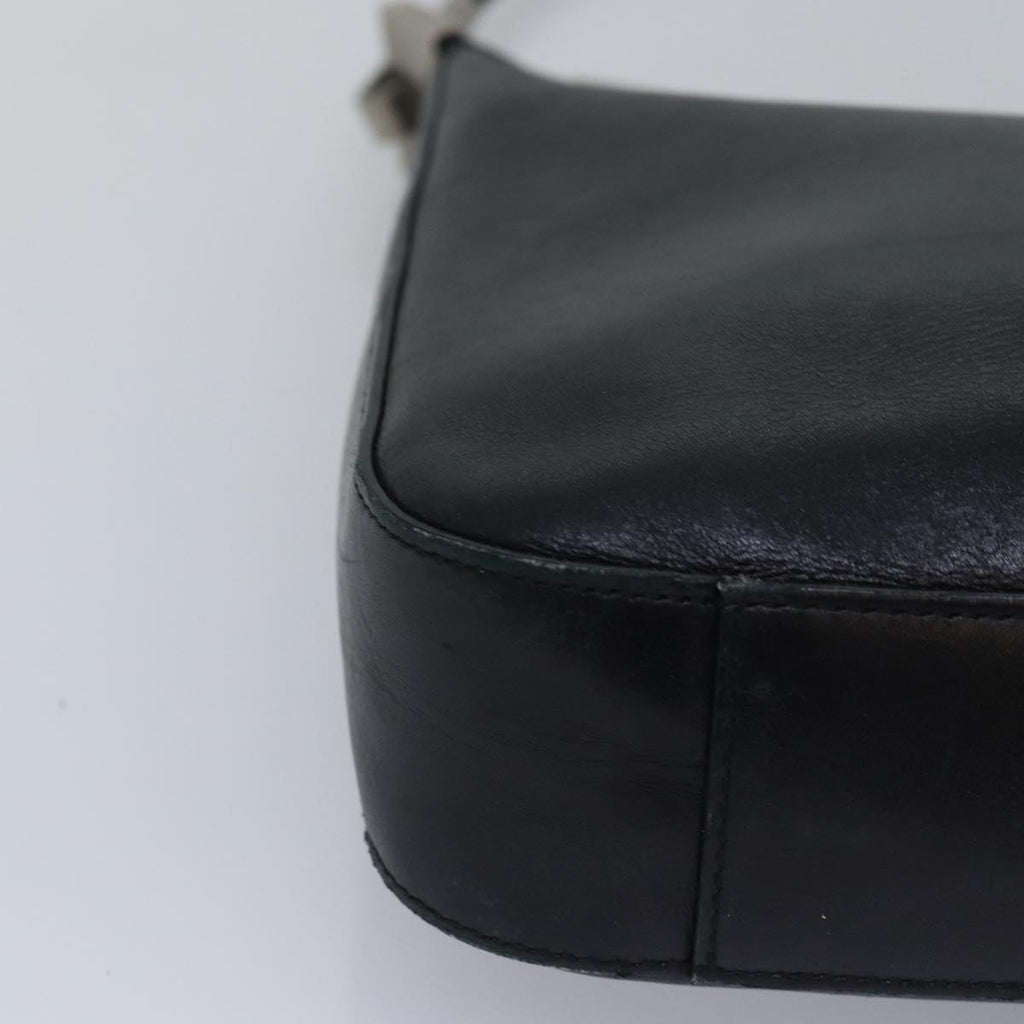 GUCCI Shoulder Bag Leather Black 001 3812 bs15261