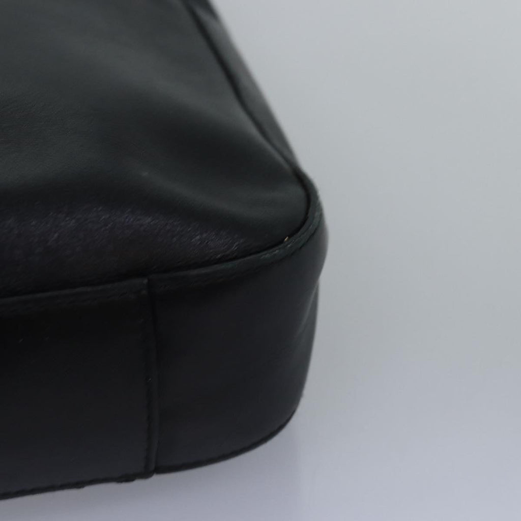 GUCCI Shoulder Bag Leather Black 001 3812 bs15261