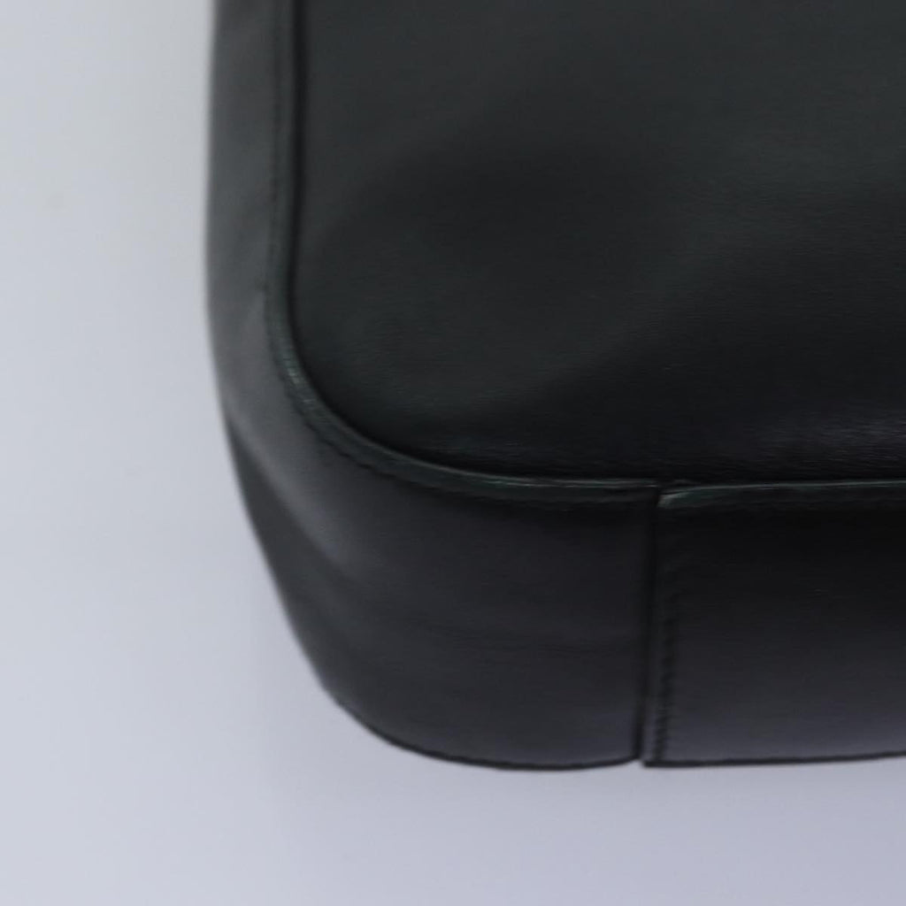 GUCCI Shoulder Bag Leather Black 001 3812 bs15261