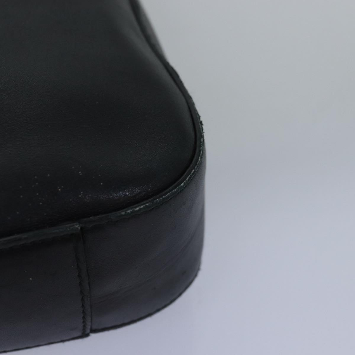 GUCCI Shoulder Bag Leather Black 001 3812 bs15261
