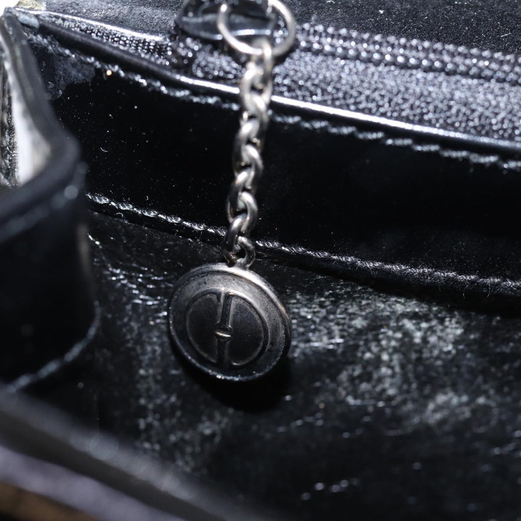 GUCCI Shoulder Bag Enamel Black bs15262