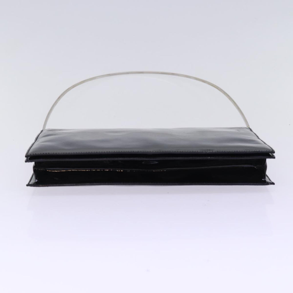 GUCCI Shoulder Bag Enamel Black bs15262