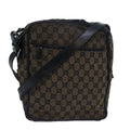 GUCCI GG Canvas Shoulder Bag Brown 018 1604 bs15334