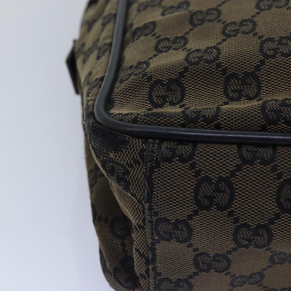 GUCCI GG Canvas Shoulder Bag Brown 018 1604 bs15334