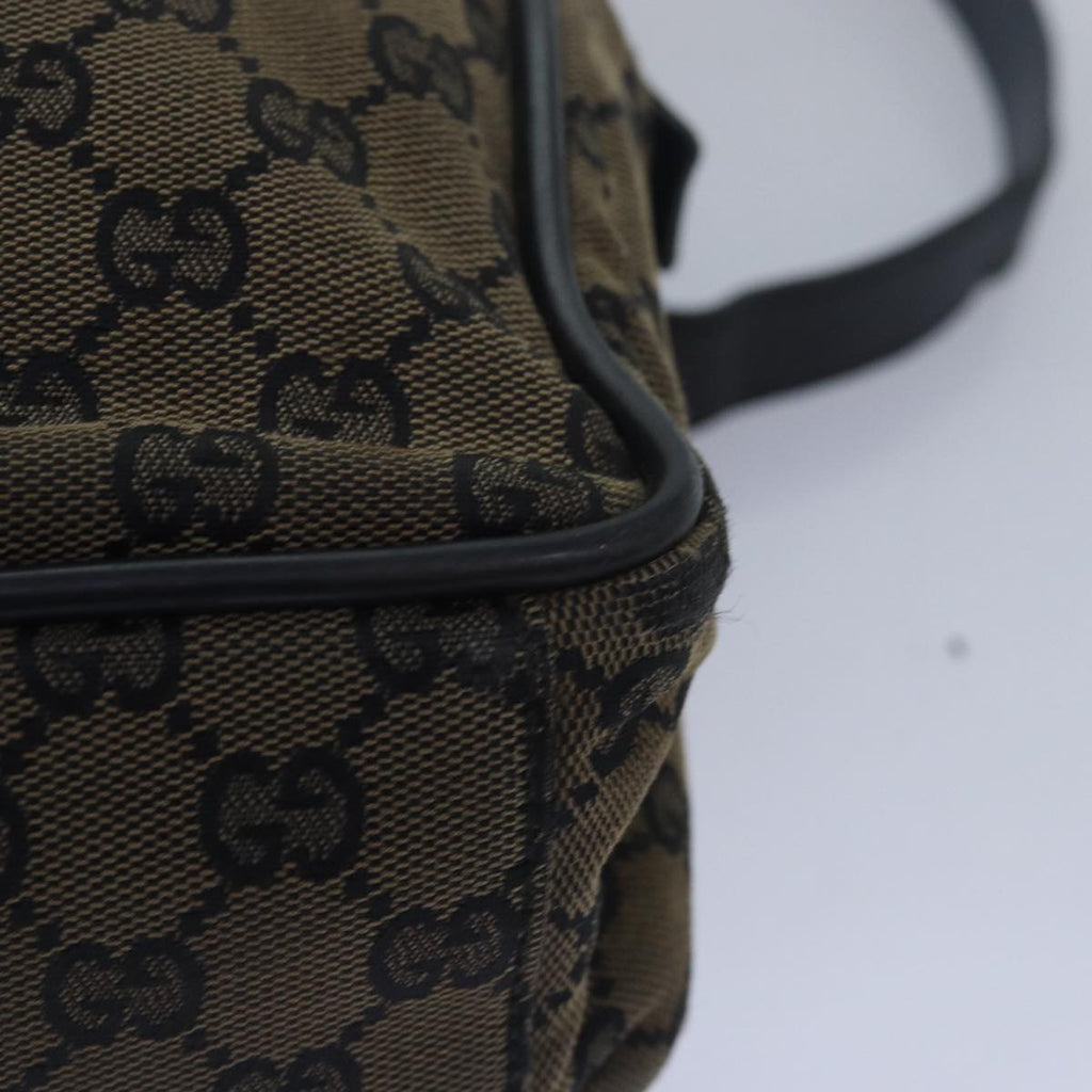 GUCCI GG Canvas Shoulder Bag Brown 018 1604 bs15334