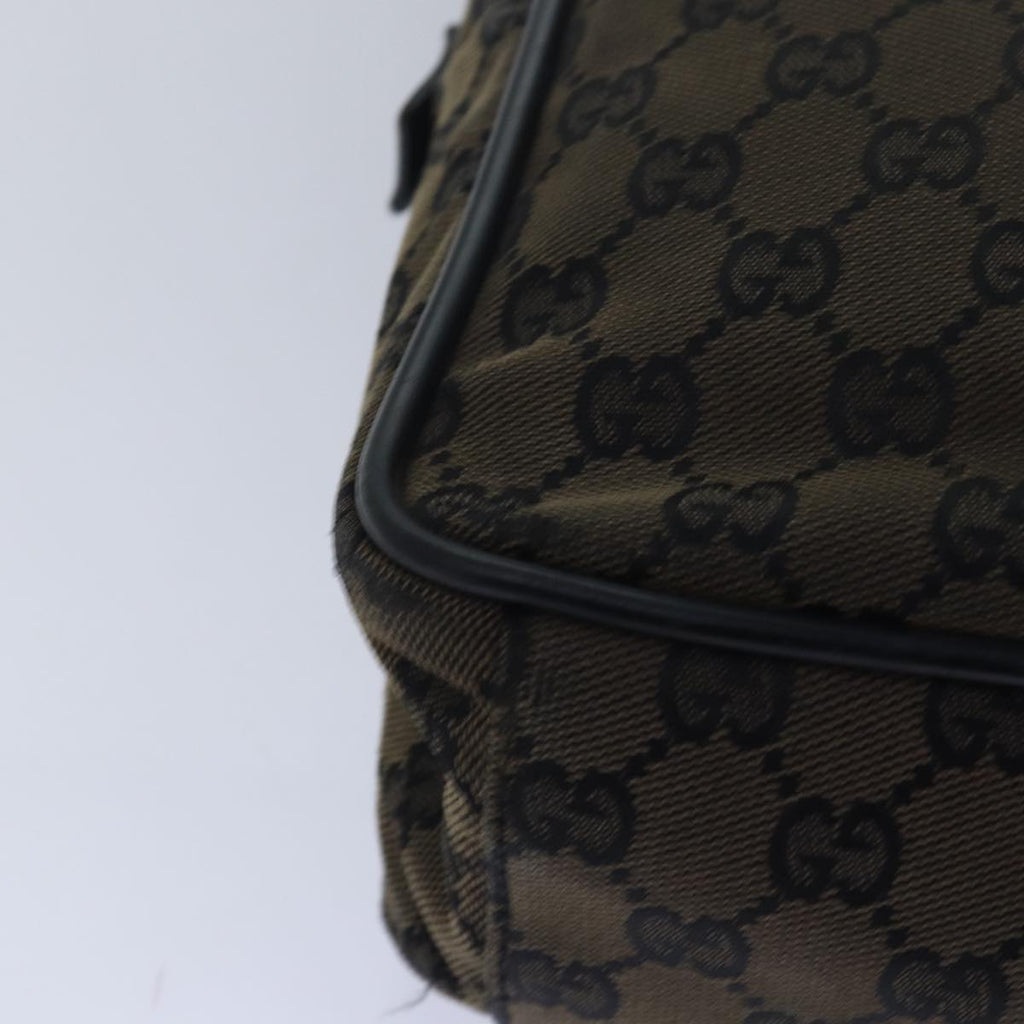 GUCCI GG Canvas Shoulder Bag Brown 018 1604 bs15334