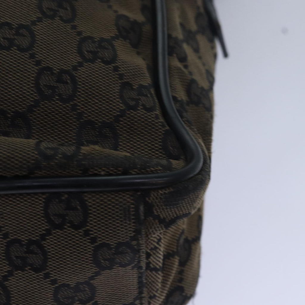 GUCCI GG Canvas Shoulder Bag Brown 018 1604 bs15334