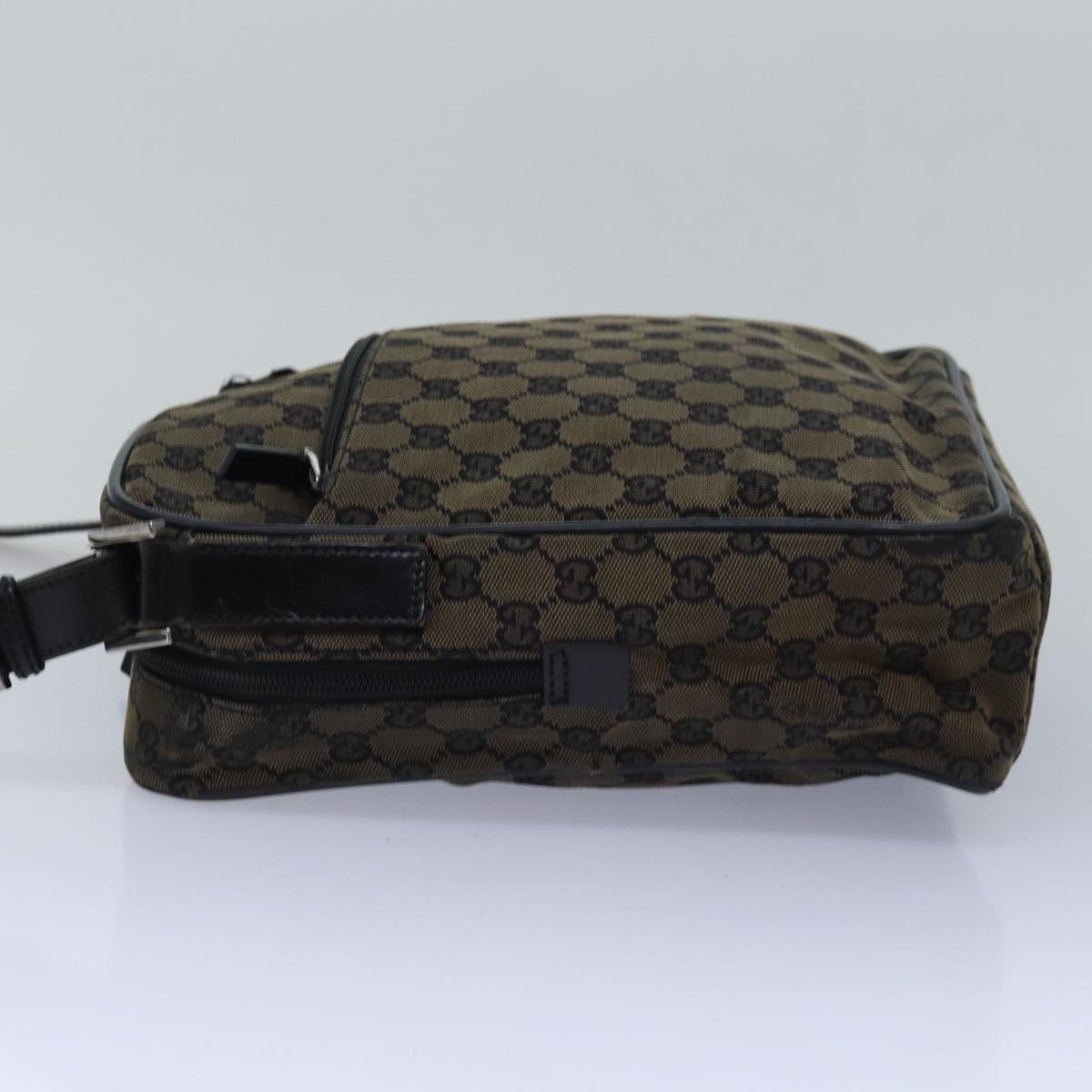 GUCCI GG Canvas Shoulder Bag Brown 018 1604 bs15334