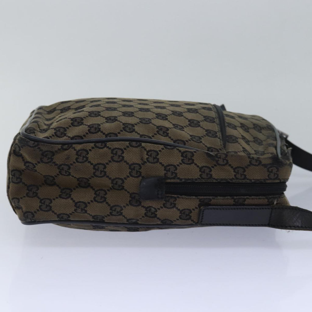 GUCCI GG Canvas Shoulder Bag Brown 018 1604 bs15334
