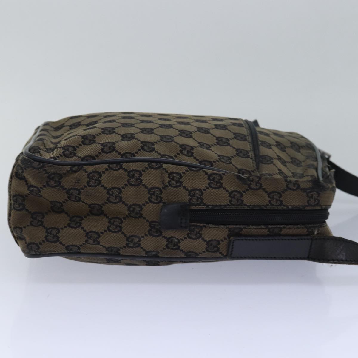 GUCCI GG Canvas Shoulder Bag Brown 018 1604 bs15334
