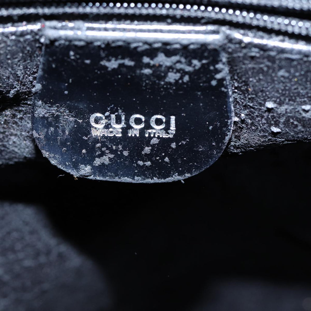 GUCCI Hand Bag Patent leather Black 002 2113 0475 bs15337