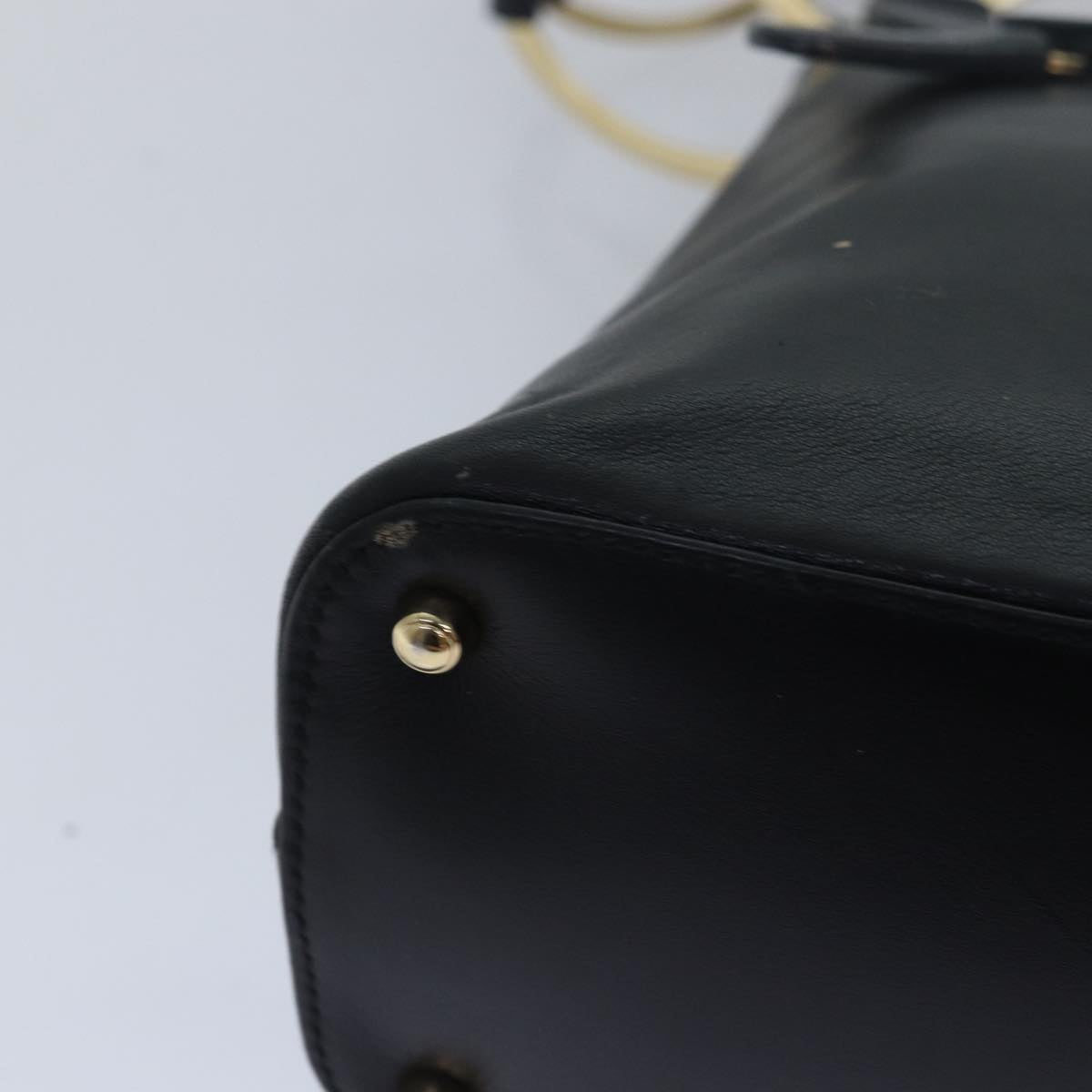 GUCCI Shoulder Bag Leather Black 001 3444 1804 bs15454