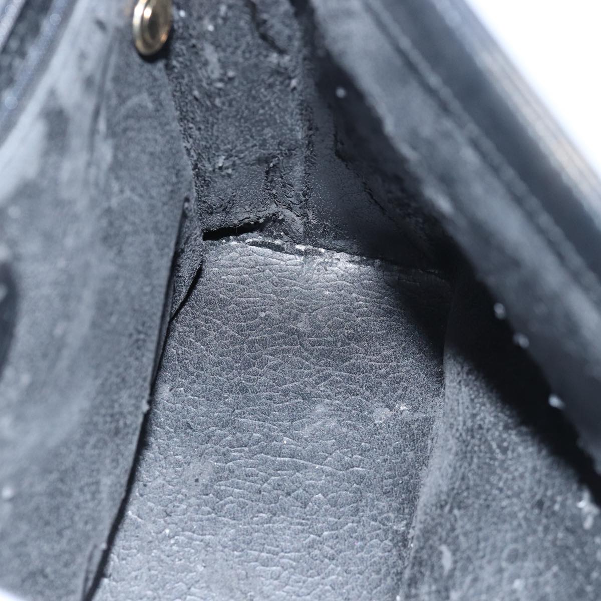 GUCCI Shoulder Bag Leather Black 001 3444 1804 bs15454