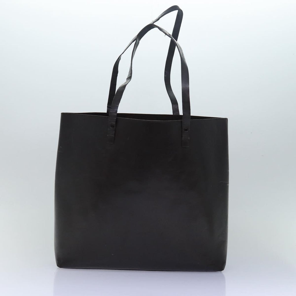 GUCCI GG Canvas Shoulder Bag Leather 2Set Brown Black bs15480