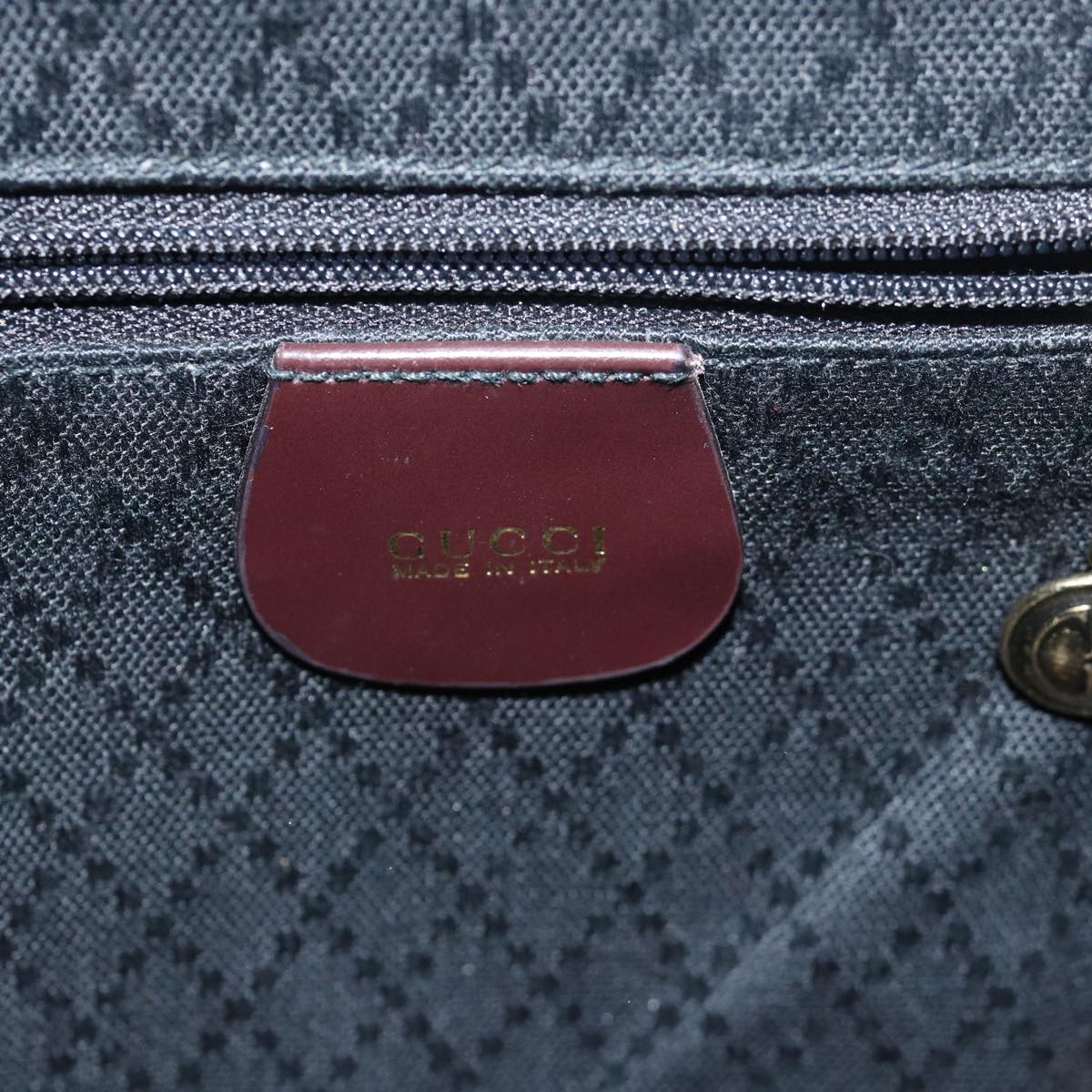GUCCI Bamboo Shoulder Bag Leather Brown bs15496