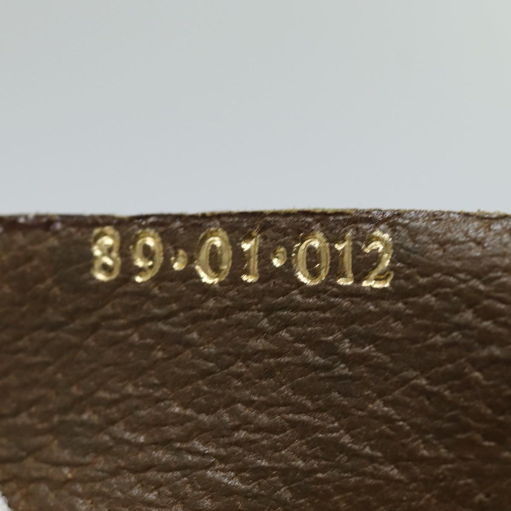 GUCCI GG Supreme Web Sherry Line Clutch Bag PVC Beige 89 01 012 bs15510