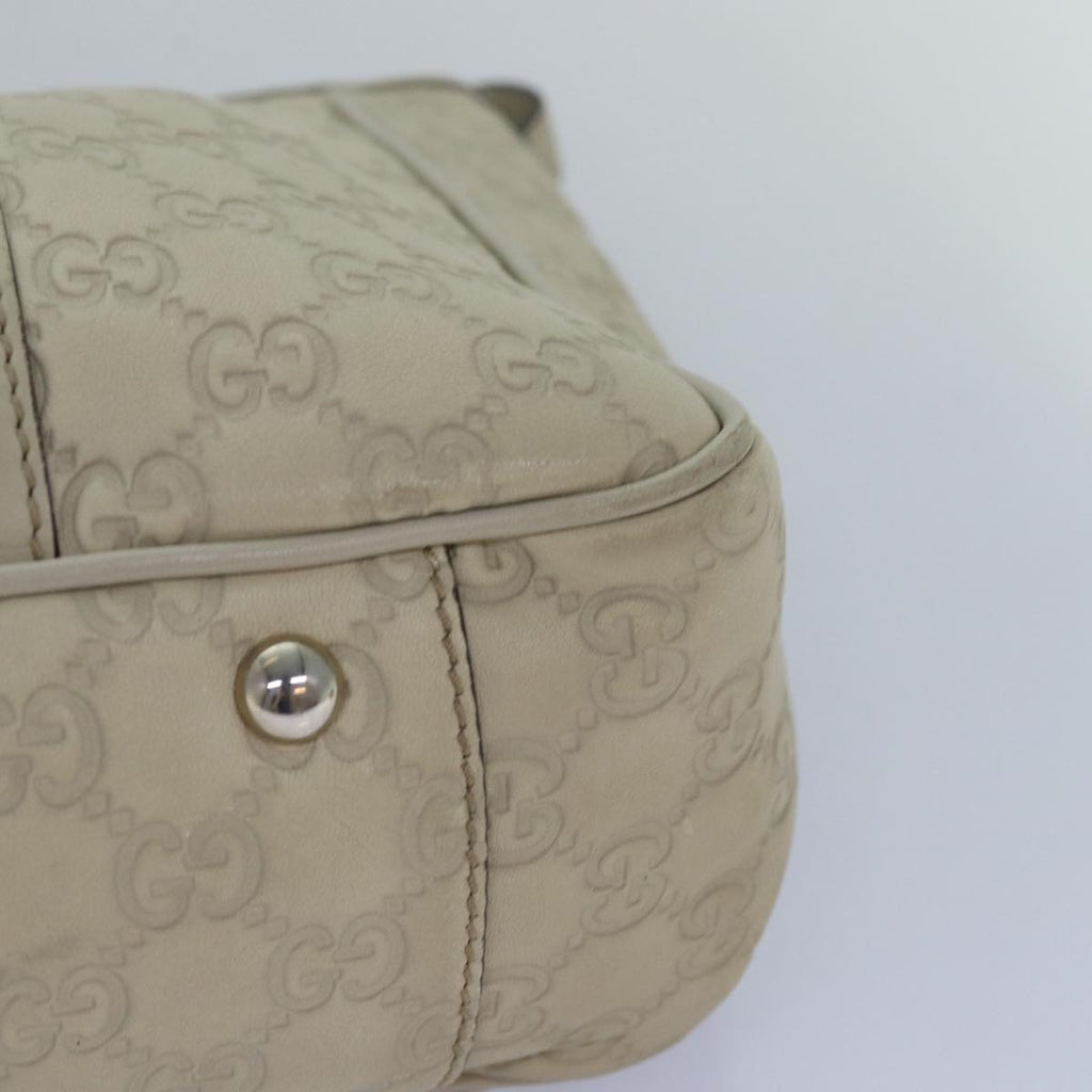 GUCCI GG Canvas GG Twins Guccissima Tote Bag White bs15619