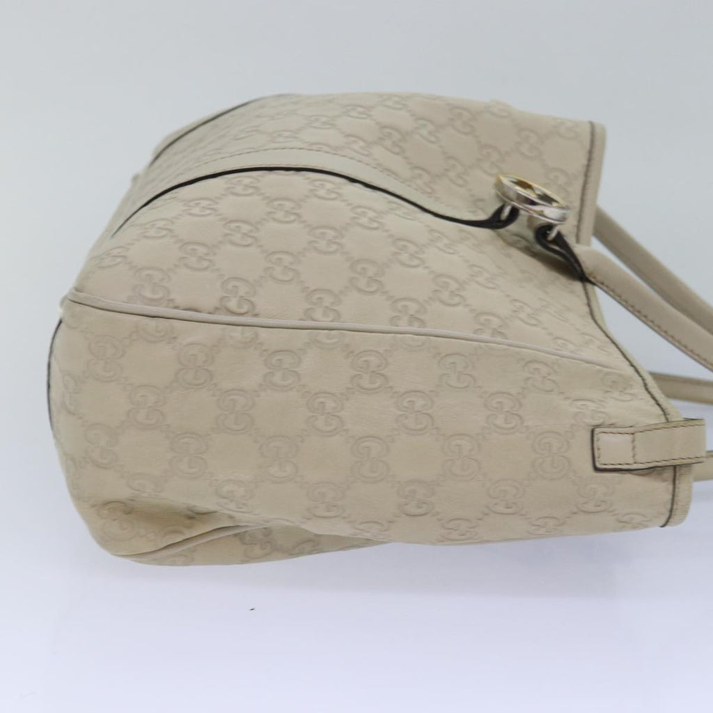 GUCCI GG Canvas GG Twins Guccissima Tote Bag White bs15619