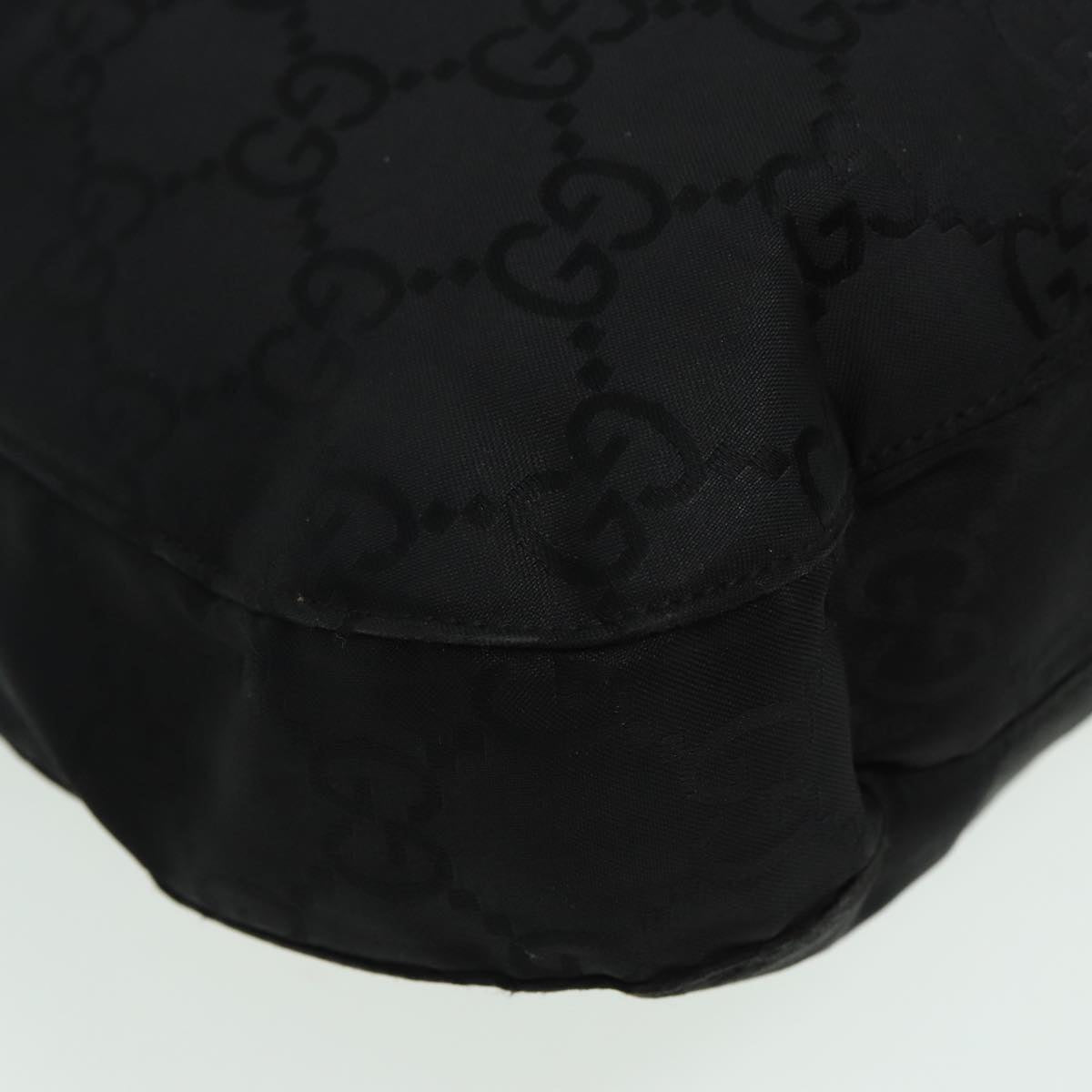 GUCCI GG Canvas Shoulder Bag Black 001 3166 1705 bs15620
