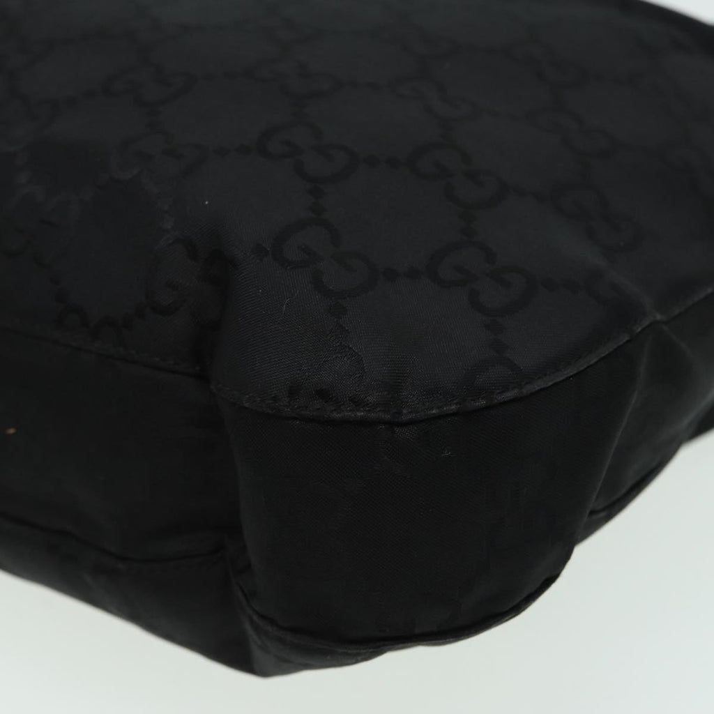 GUCCI GG Canvas Shoulder Bag Black 001 3166 1705 bs15620