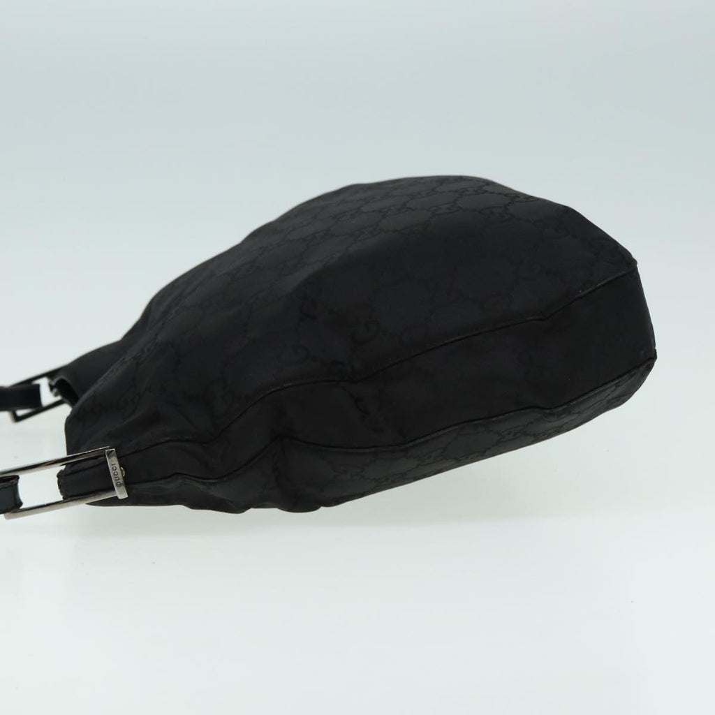 GUCCI GG Canvas Shoulder Bag Black 001 3166 1705 bs15620
