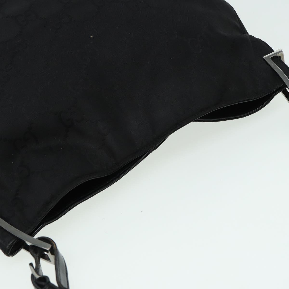 GUCCI GG Canvas Shoulder Bag Black 001 3166 1705 bs15620